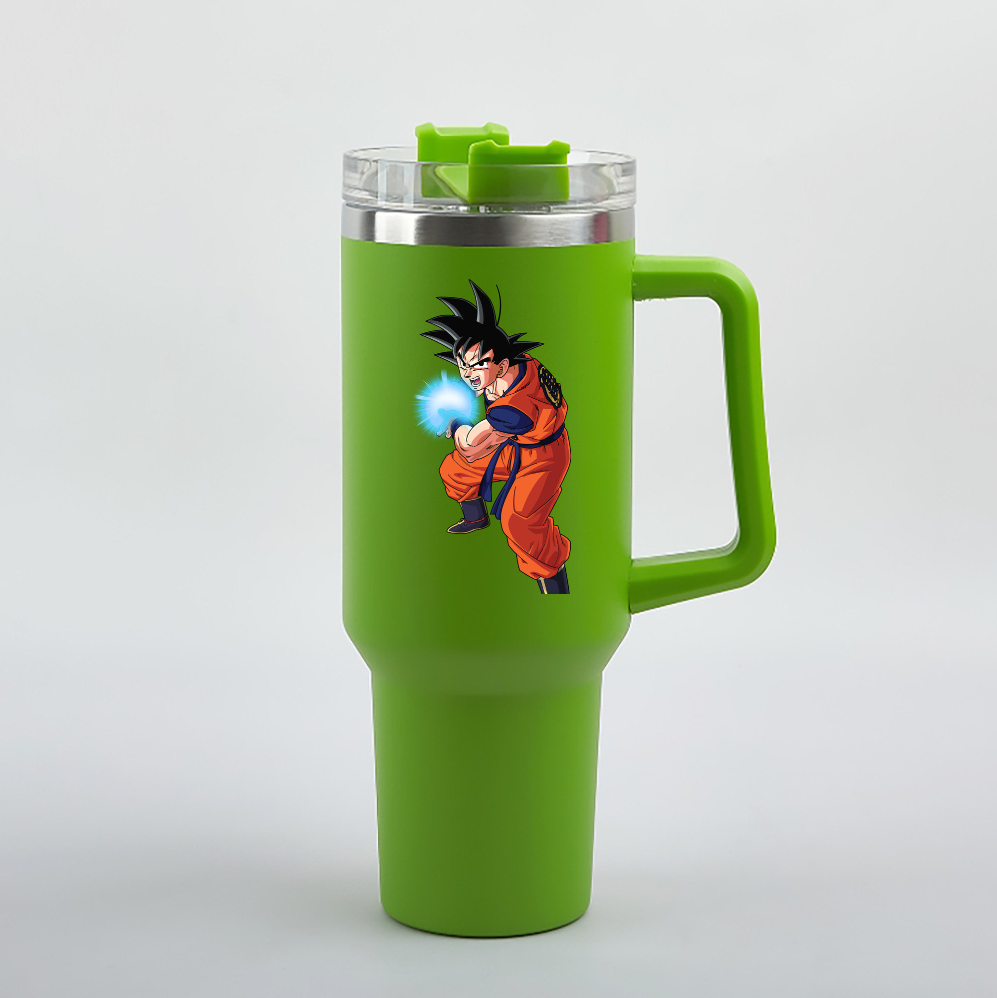 （画像用） ドラゴンボール 孫悟空（そん ごくう）Son Goku カカロット DRAGON BALL Kakarotto 1200mL車用タンブラー（カラープリント）